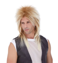 Unisex Long Rocker Wig