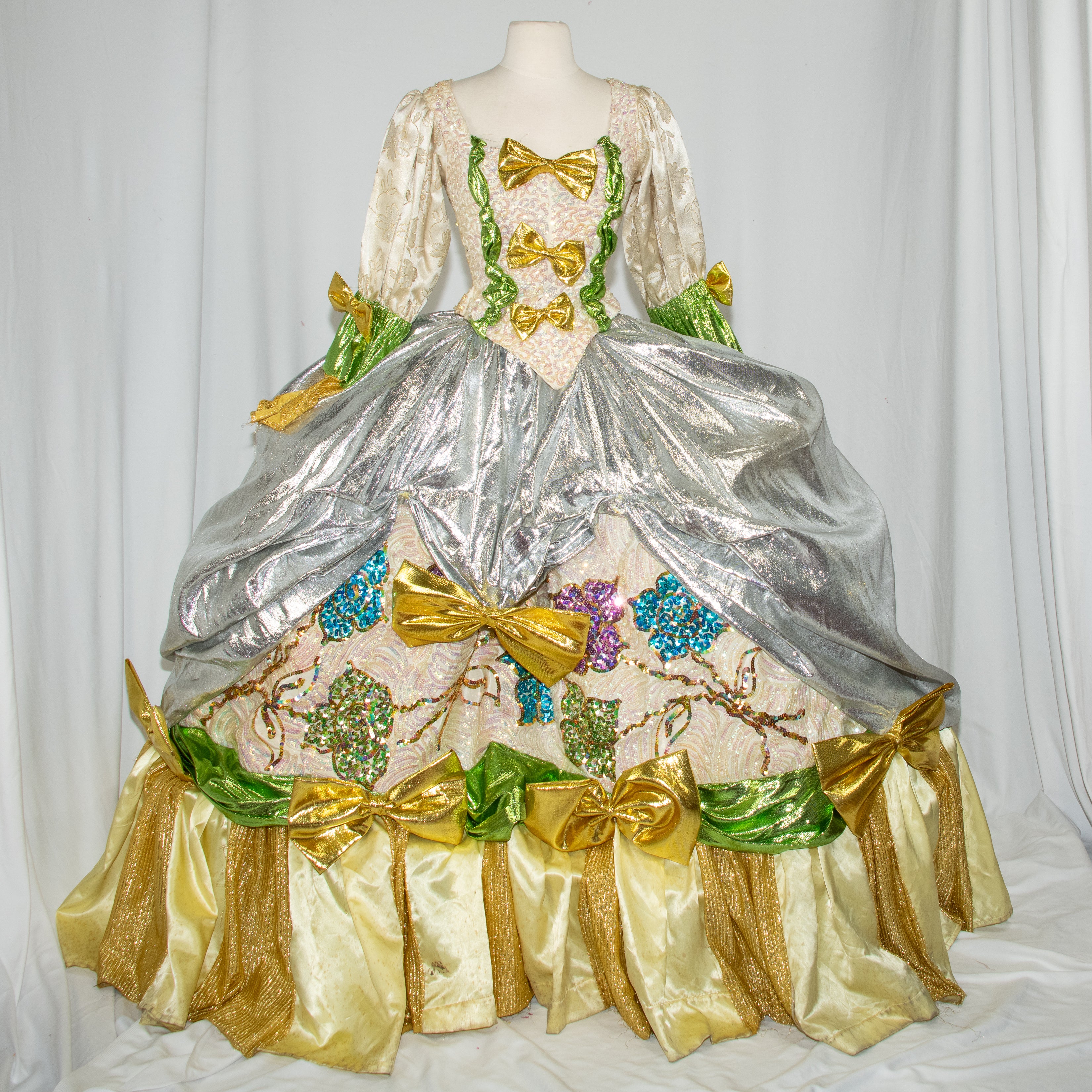 Chemise à la Reine Metallic Gown II