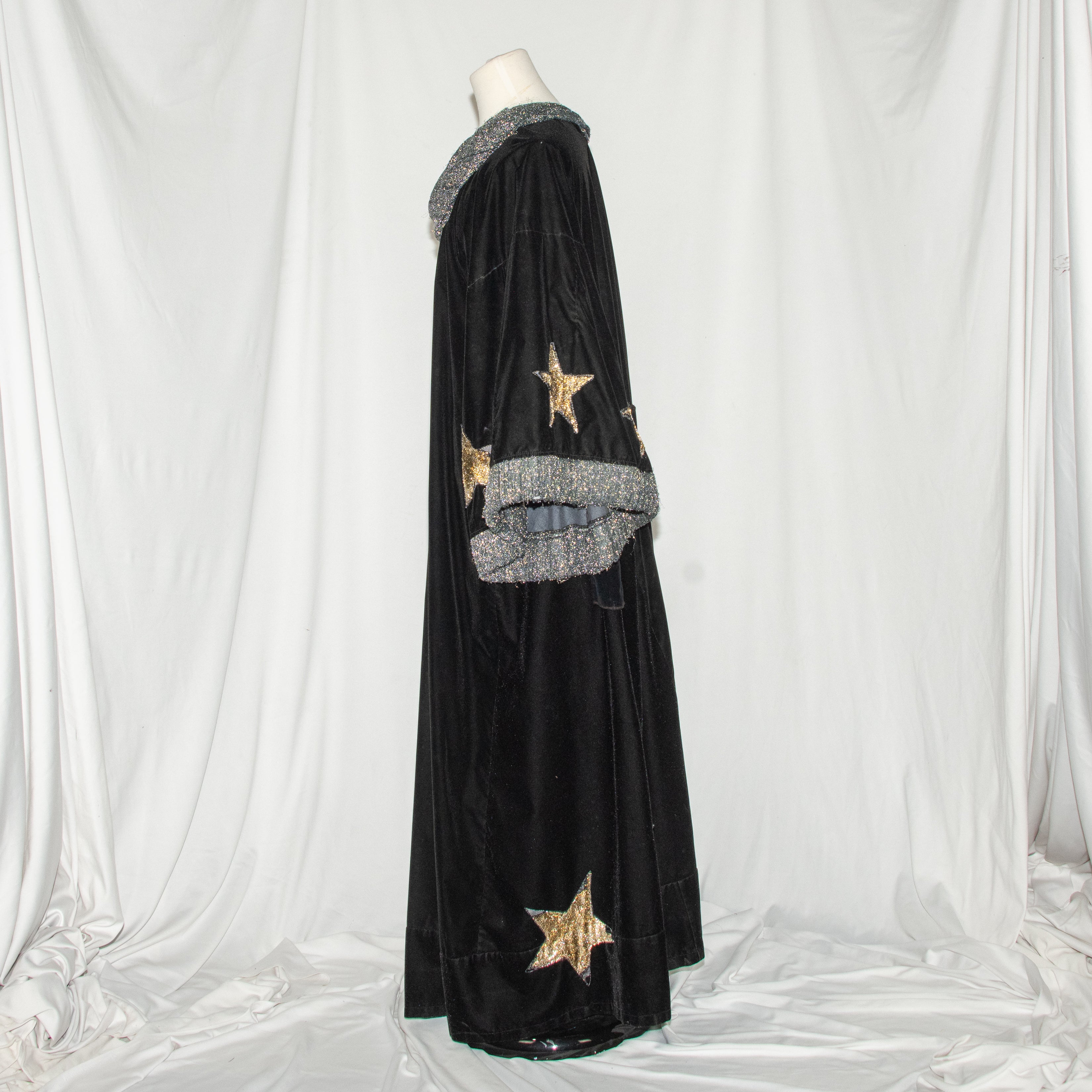Wizard Robe with Gold Stars