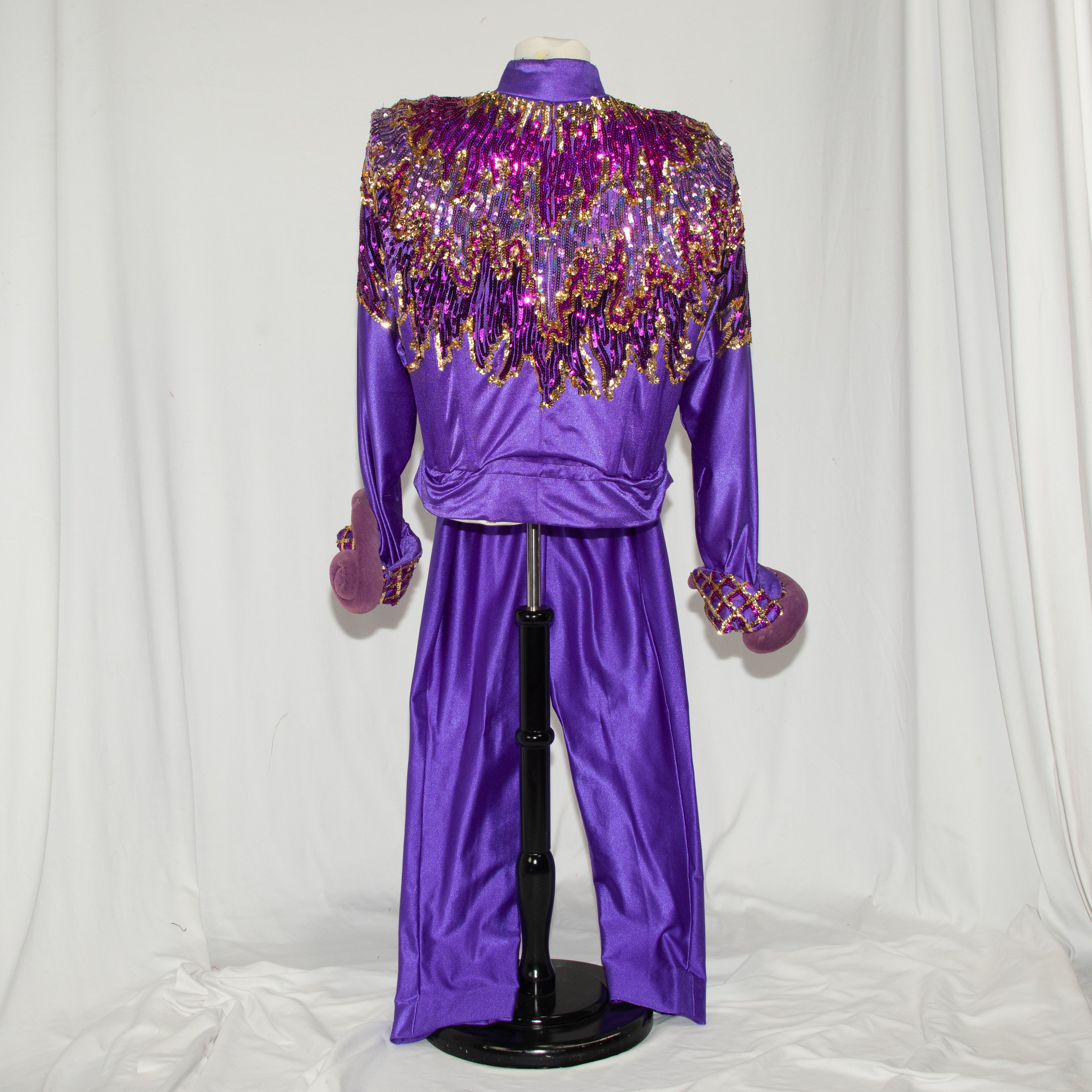 Purple Reign Sequin Jumpsuit