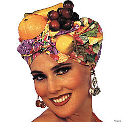 Latin Lady Fruit Hat