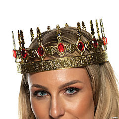 Crown with Red Gemstones