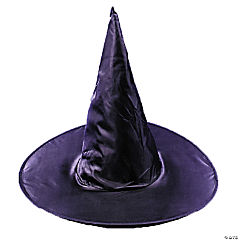 Black Taffeta Witch Hat
