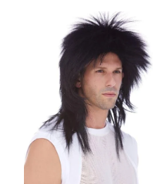 Unisex Long Rocker Wig