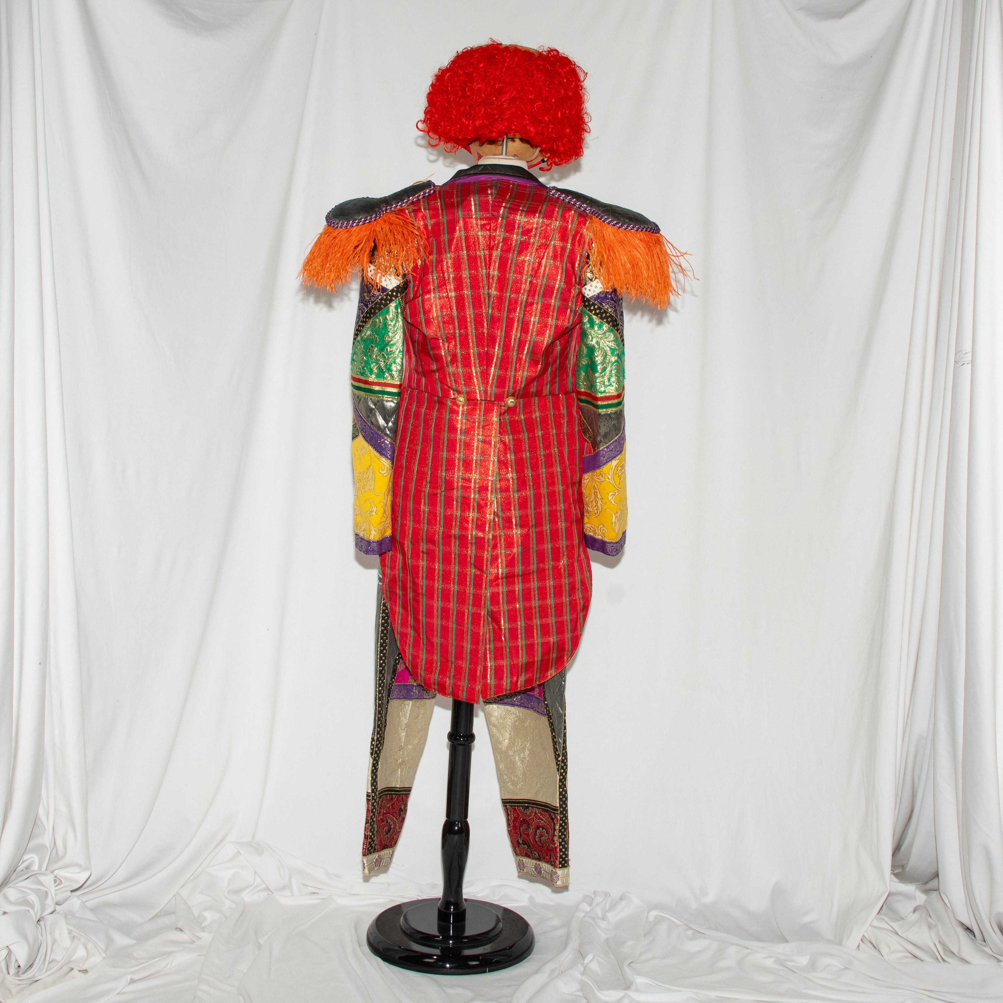 Patchwork Ringleader Clown Costume Circus Master Edition
