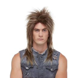 Unisex Long Rocker Wig