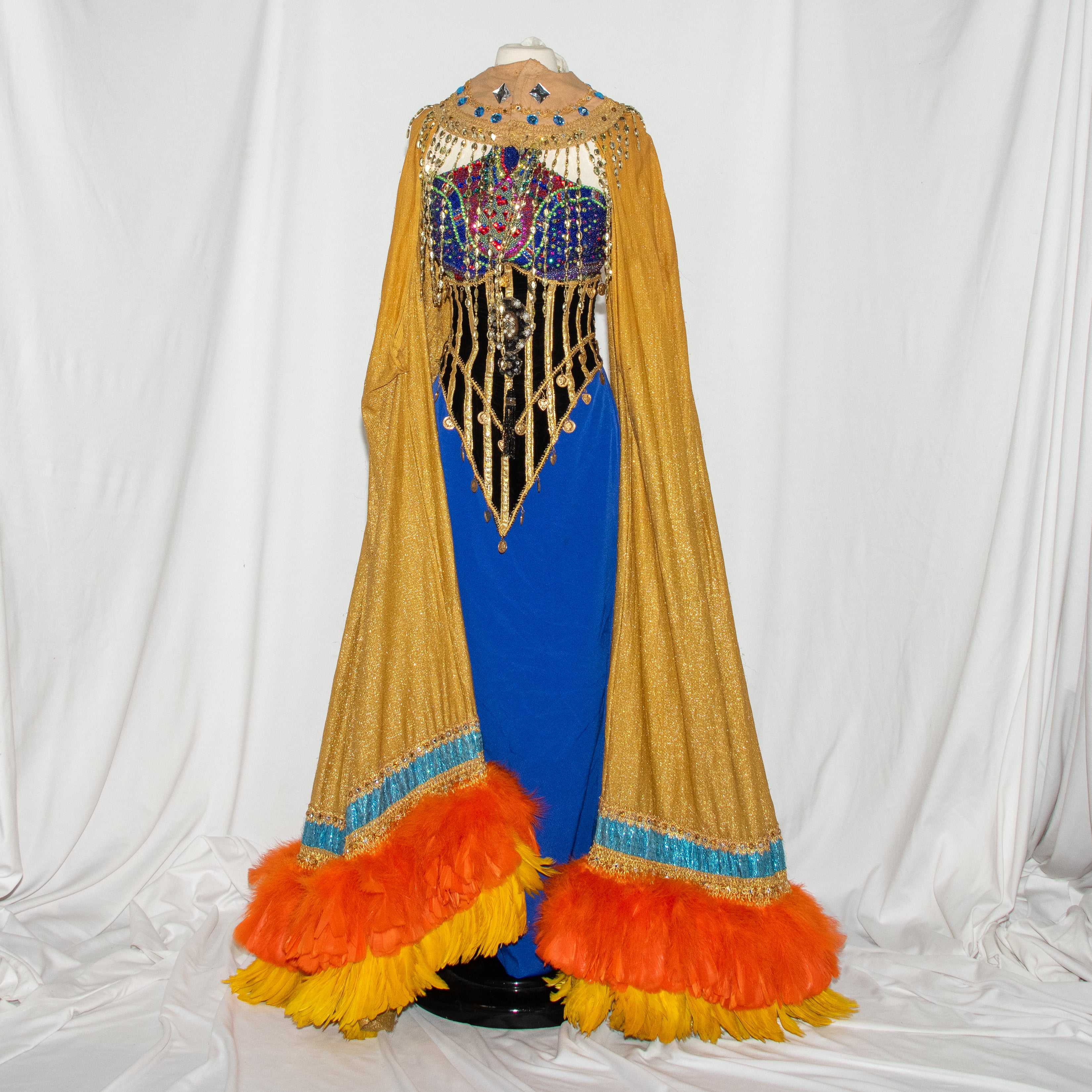 Queen of the Nile Egyptian Fantasy Costume Cape