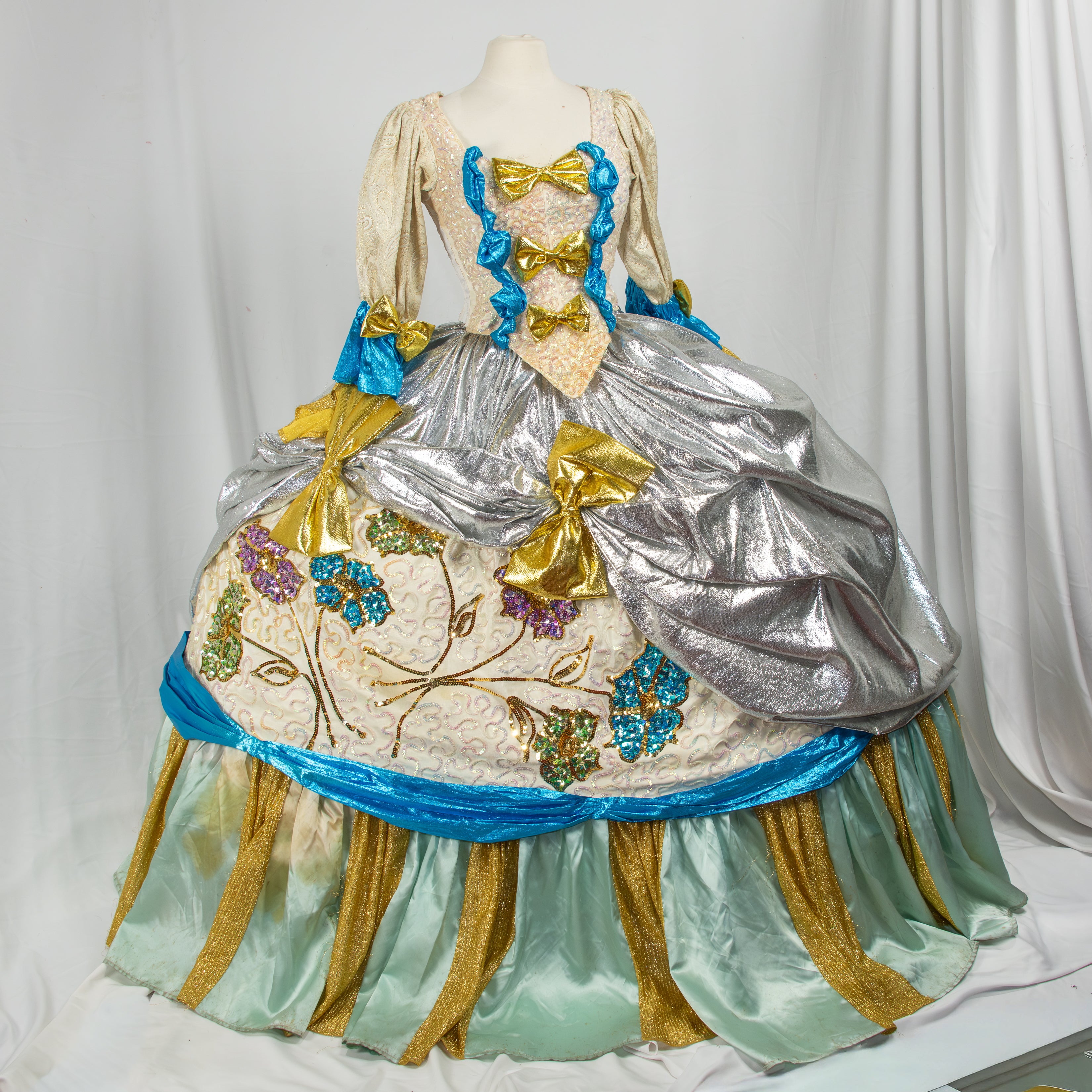 Chemise à la Reine Metallic Gown I