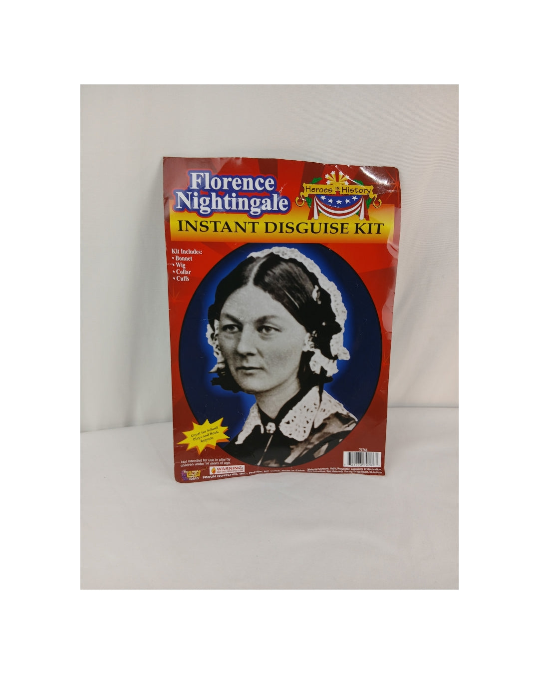 Florence Nightingale Instant Disguise Kit | Heroes in History Educational Costume Accessory Set