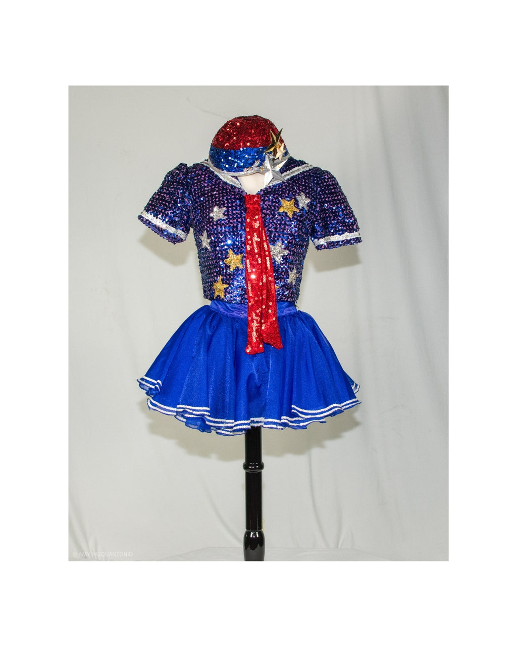 Patriotic Sequined Sailor Dance