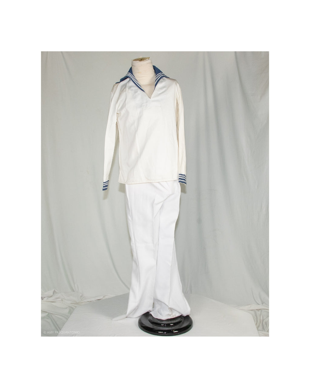 Classic White Sailor Uniform Costume