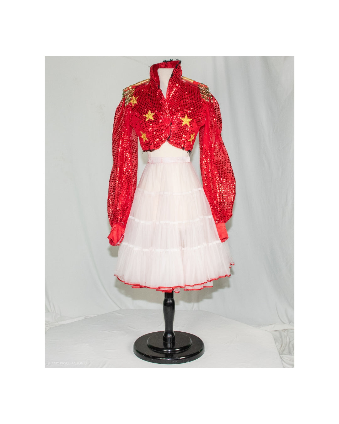 Patriotic Sequined Bolero Costume