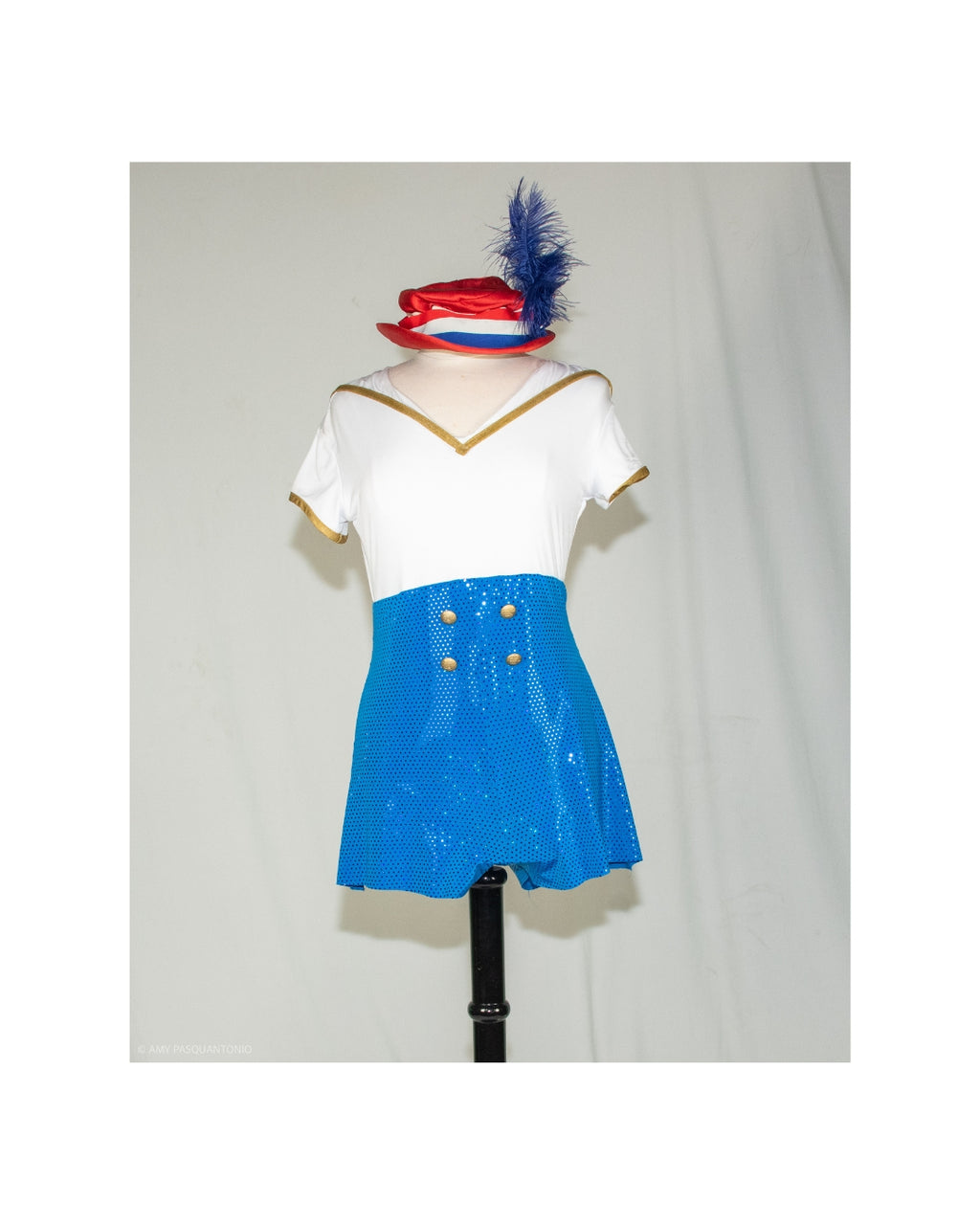 Patriotic Sailor Romper