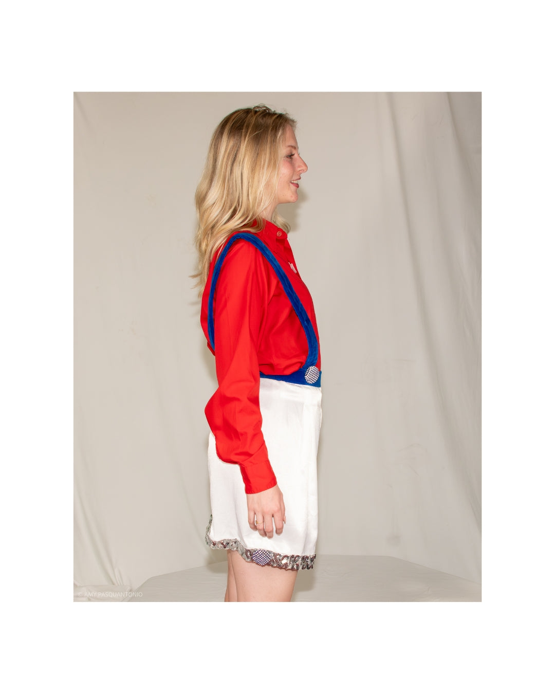 Patriotic Uncle Sam Shorts Costume