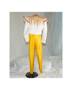 Sequined Ringmaster Costume with Yellow Trousers