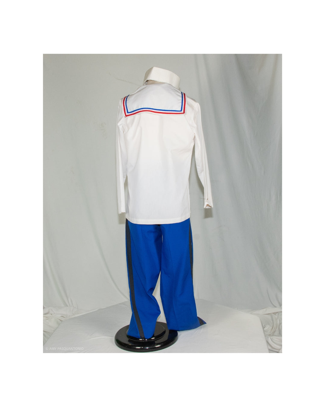 Vintage Navy-Inspired Performance Ensemble