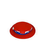 Uncle Sam Patriotic Top Hat – Red White Blue Stars & Stripes Costume Accessory