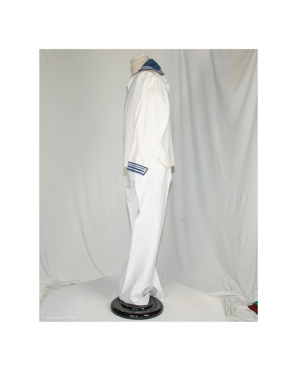 Classic White Sailor Uniform Costume