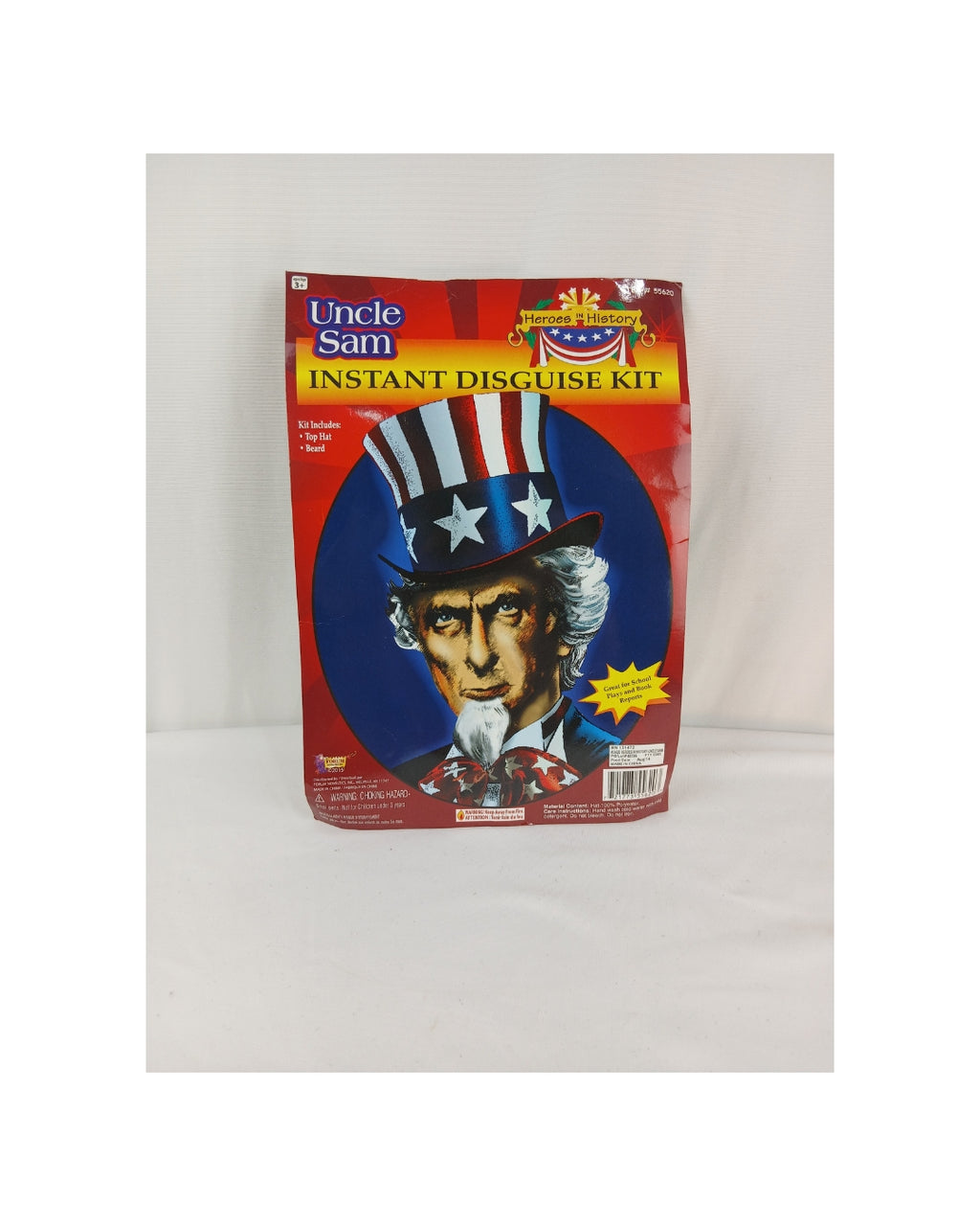 Uncle Sam Diguise Kit - Heroes in History Costume Set
