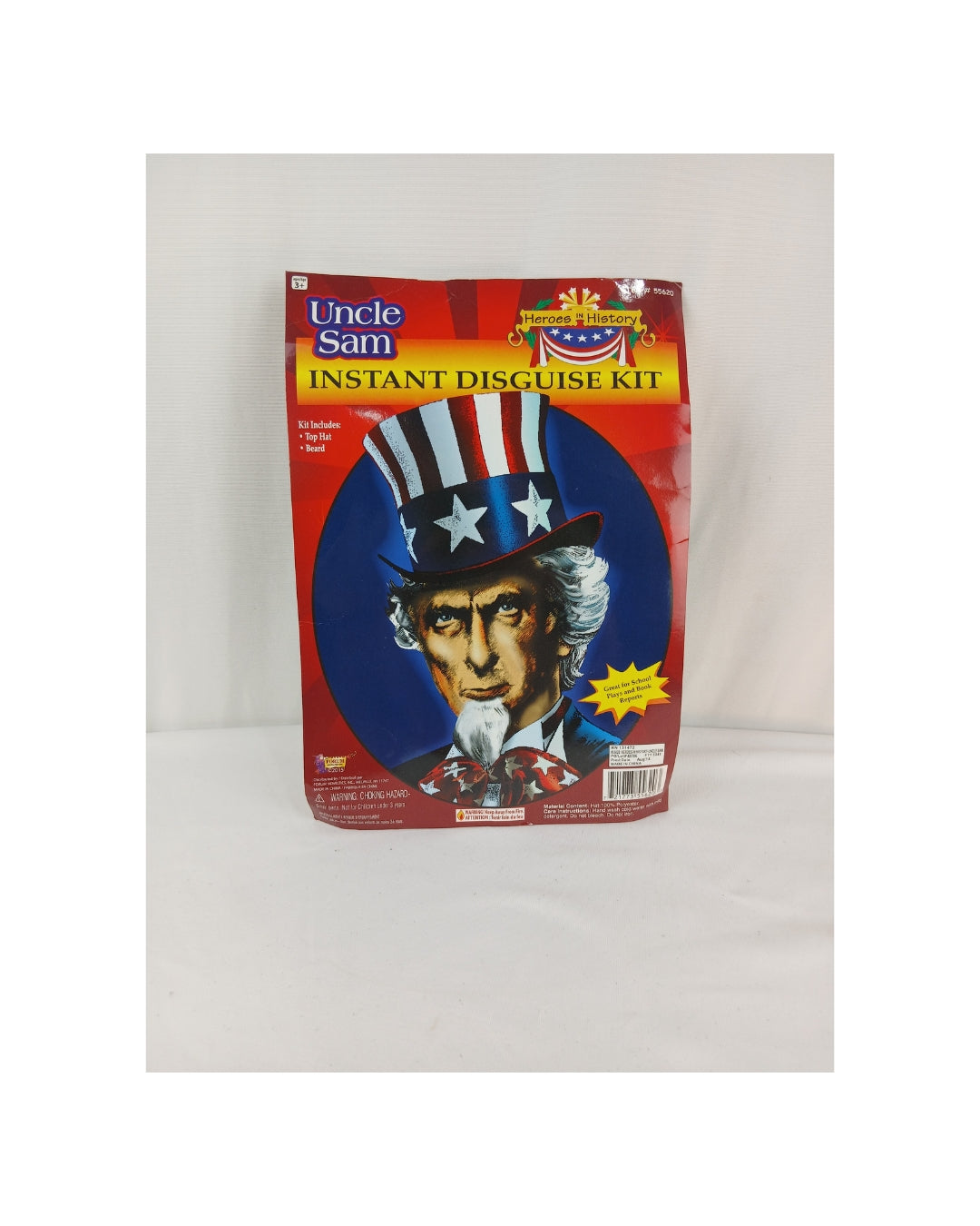 Uncle Sam Diguise Kit - Heroes in History Costume Set