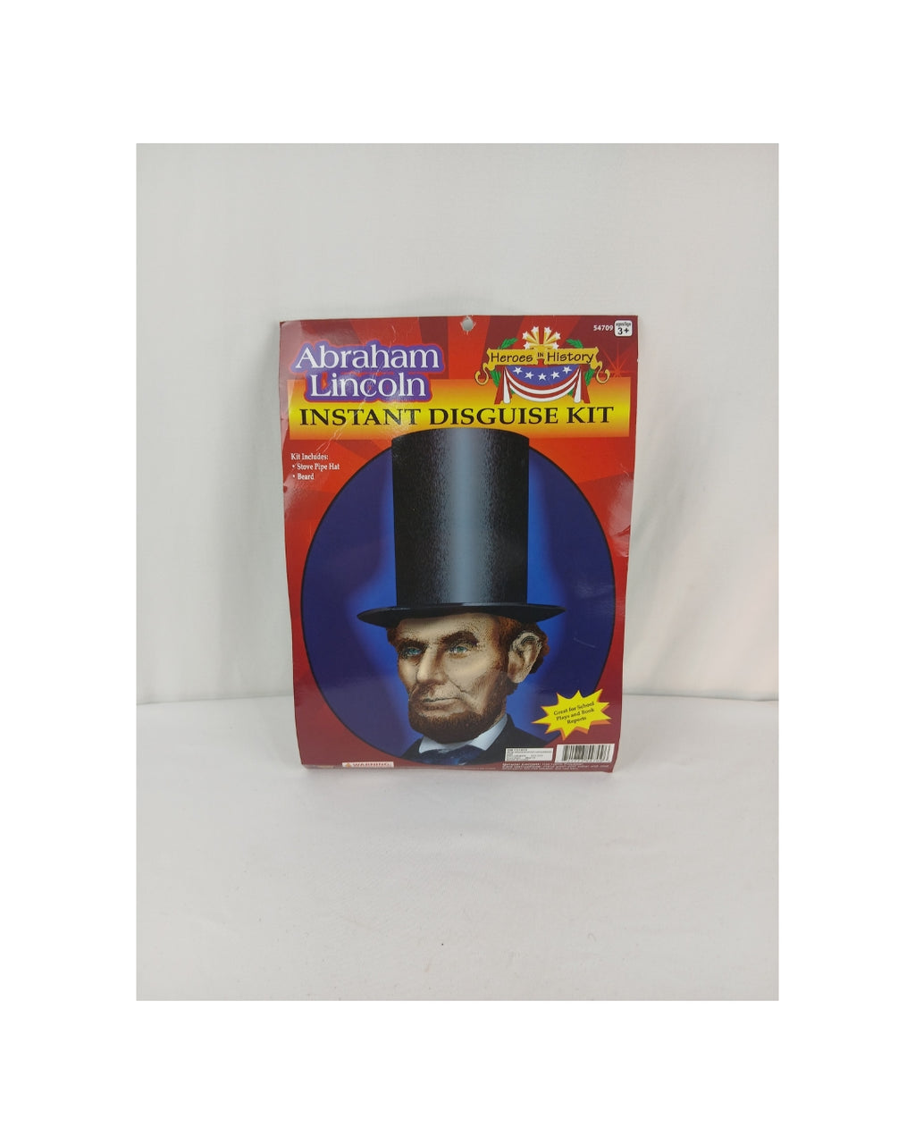 Abraham Lincoln Disguise Kit – Heroes in Civil War History Costume Set