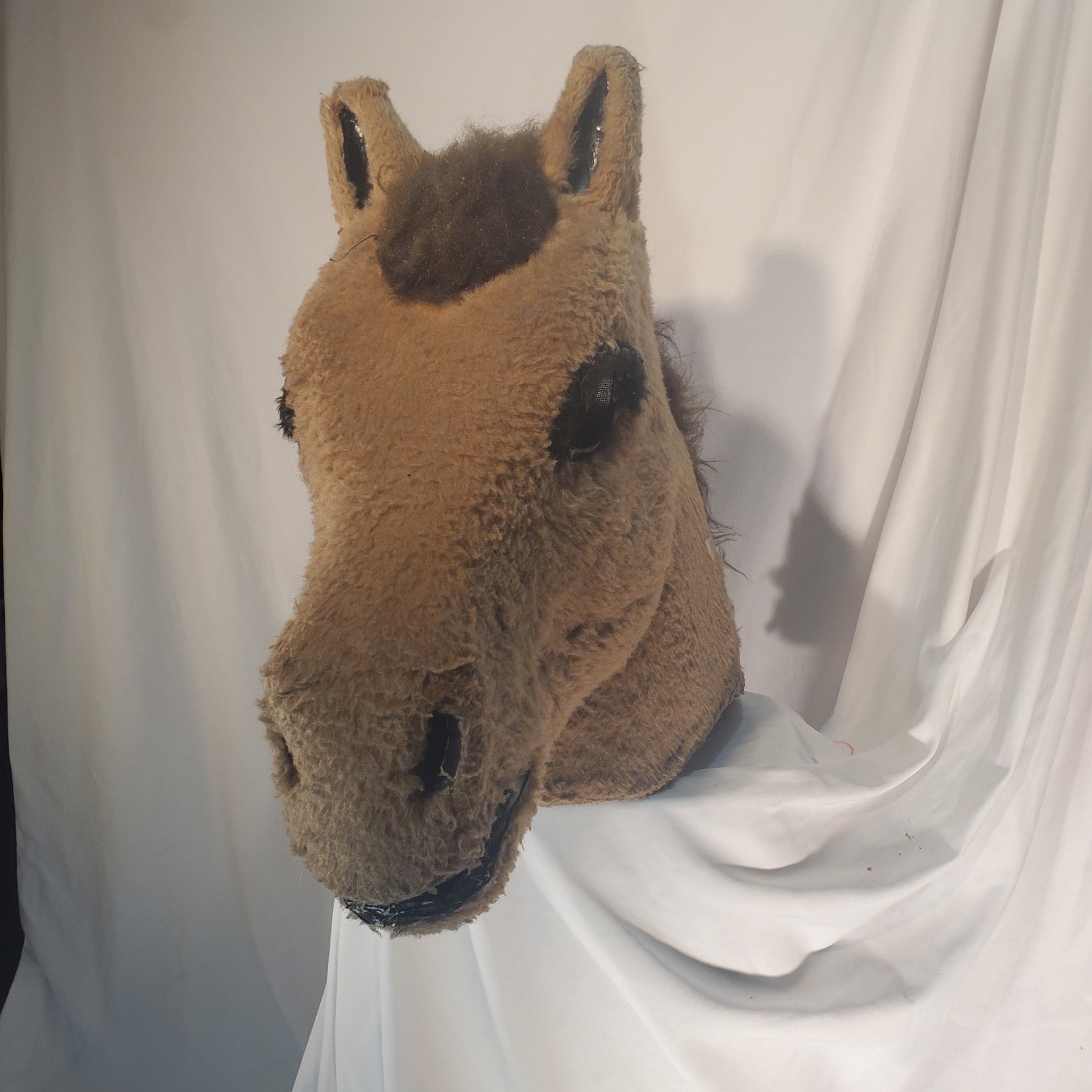 Light Brown Horse Costume Mascot Head