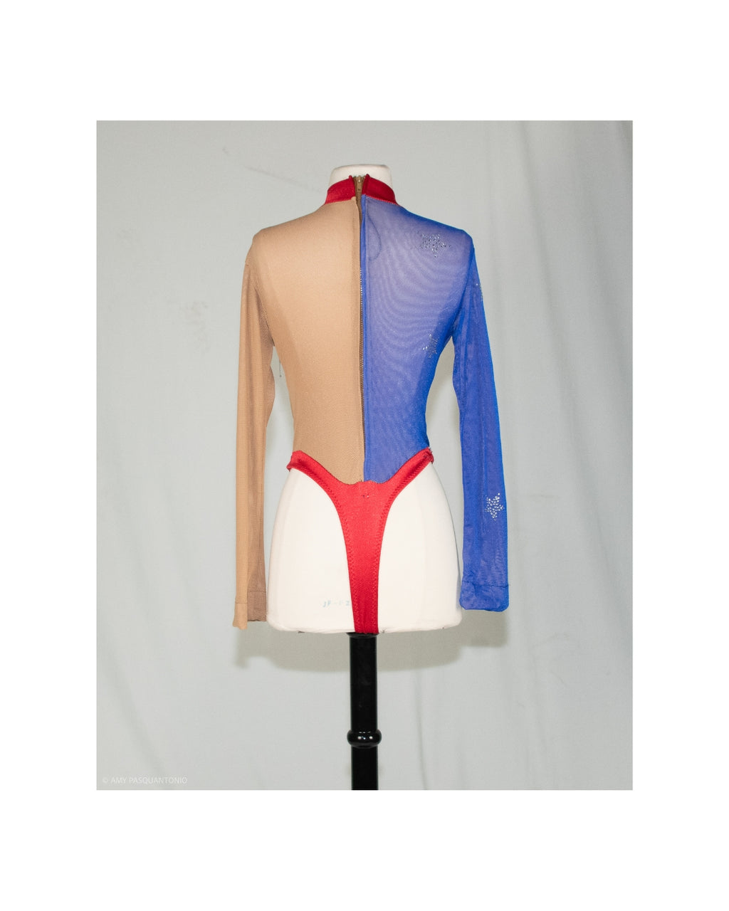 Patriotic Rhinestone Performance Leotard