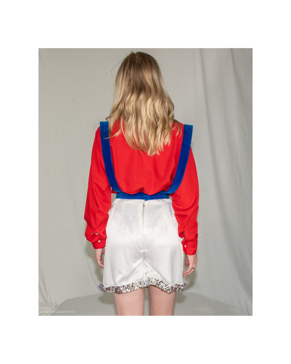 Patriotic Uncle Sam Shorts Costume