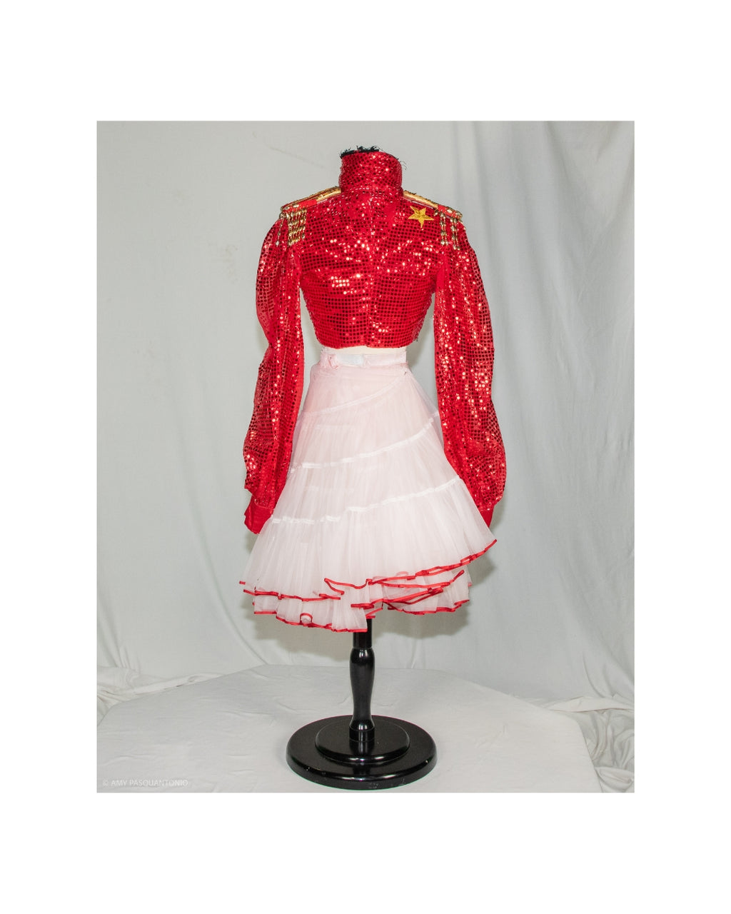 Patriotic Sequined Bolero Costume