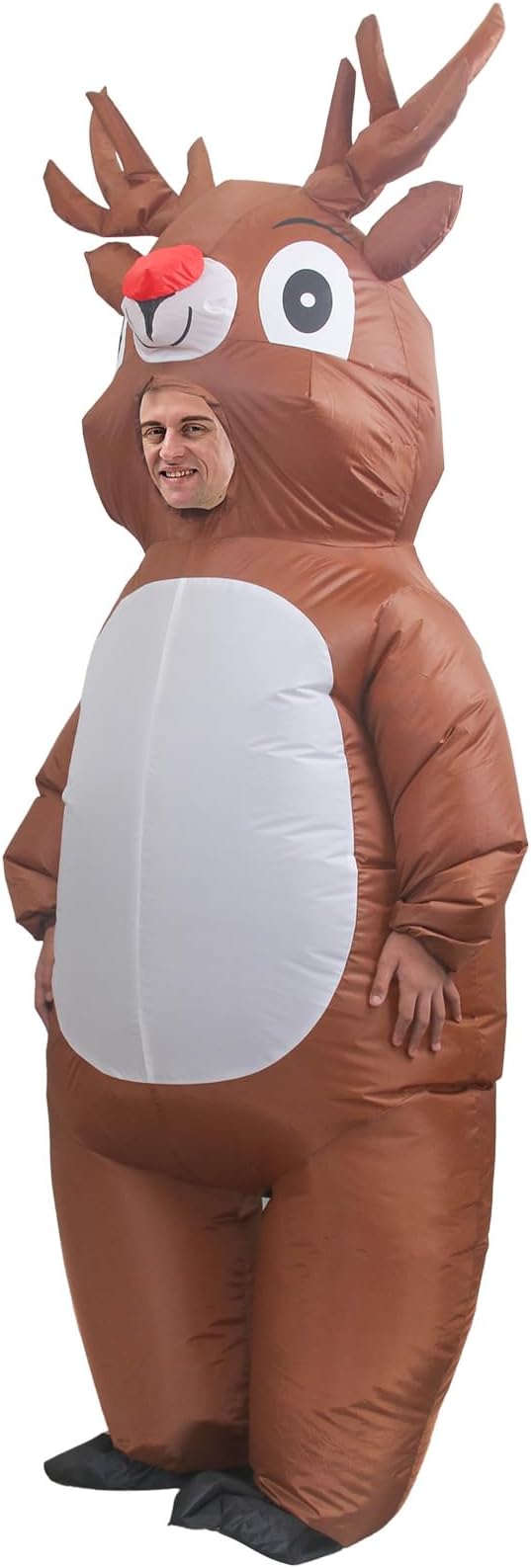 Red Nosed Reindeer - Inflatable Costume