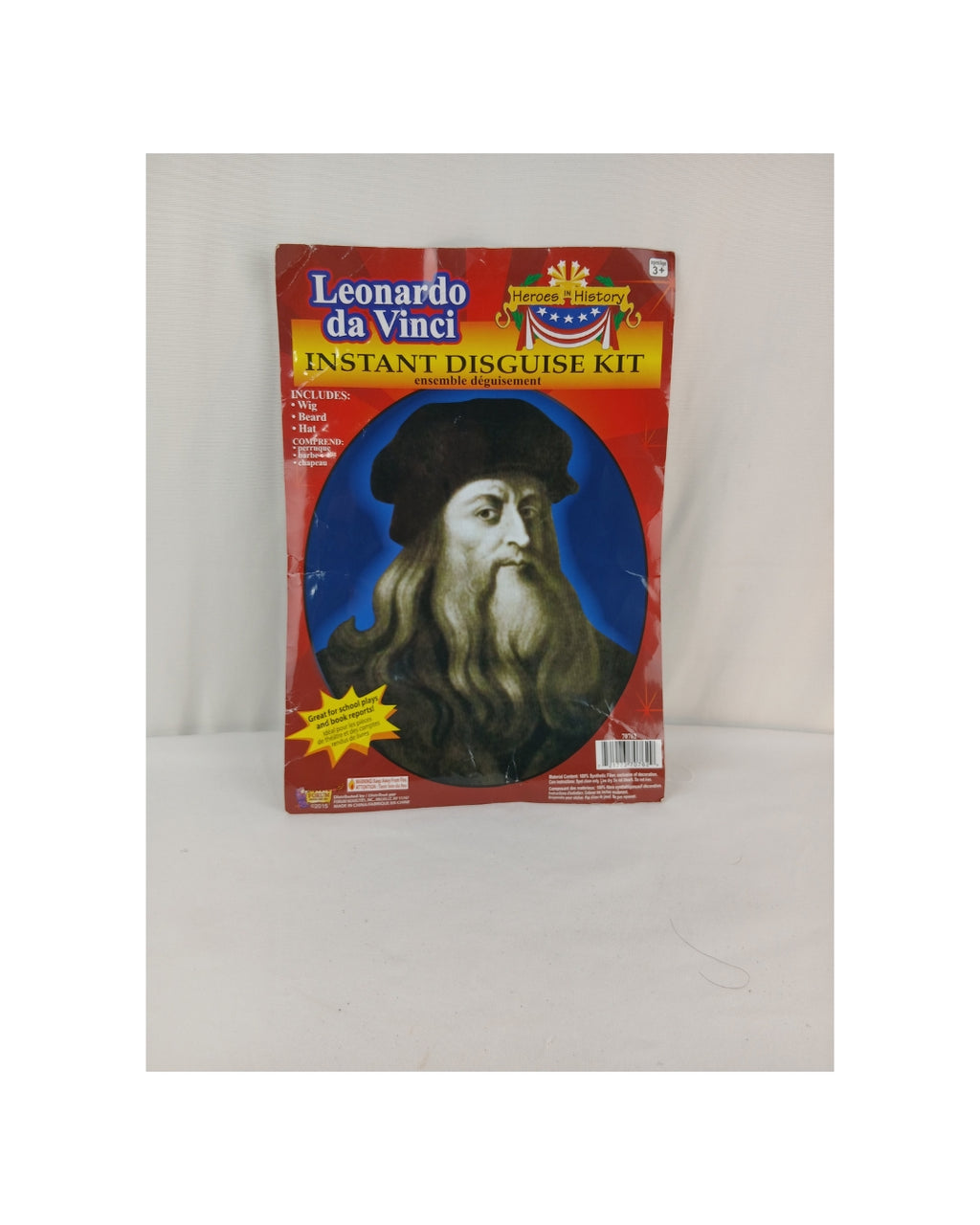 Leonardo da Vinci Instant Disguise Kit by Heroes in History