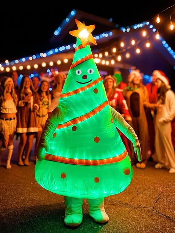 Light Up Tree - Inflatable Costume