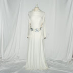 Princess Leia White Gown Costume