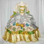 Chemise à la Reine Metallic Gown II
