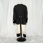 She-Captain Pirate Costume with Feathered Tricorn Hat