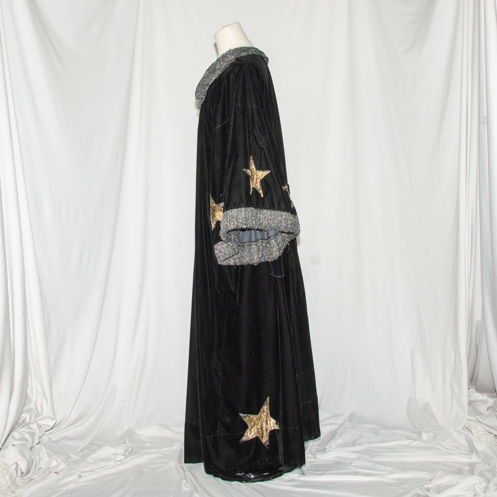 Wizard Robe with Gold Stars