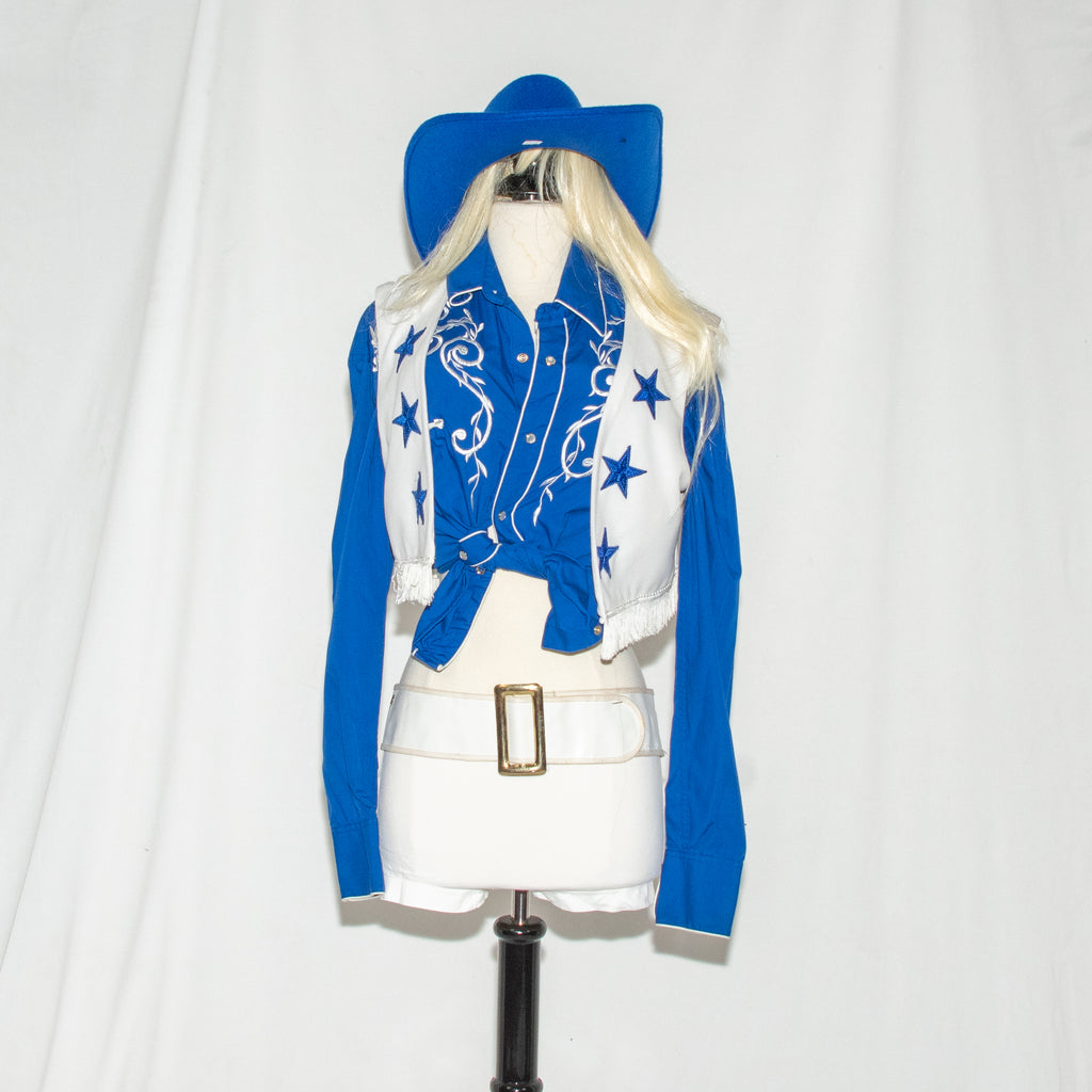 Dallas Cowboys Cheerleader-Inspired Costume