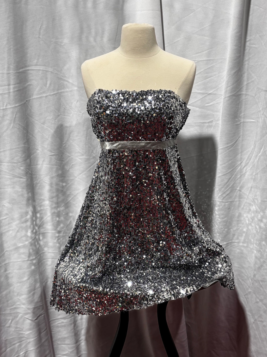 Silver NYE Dress