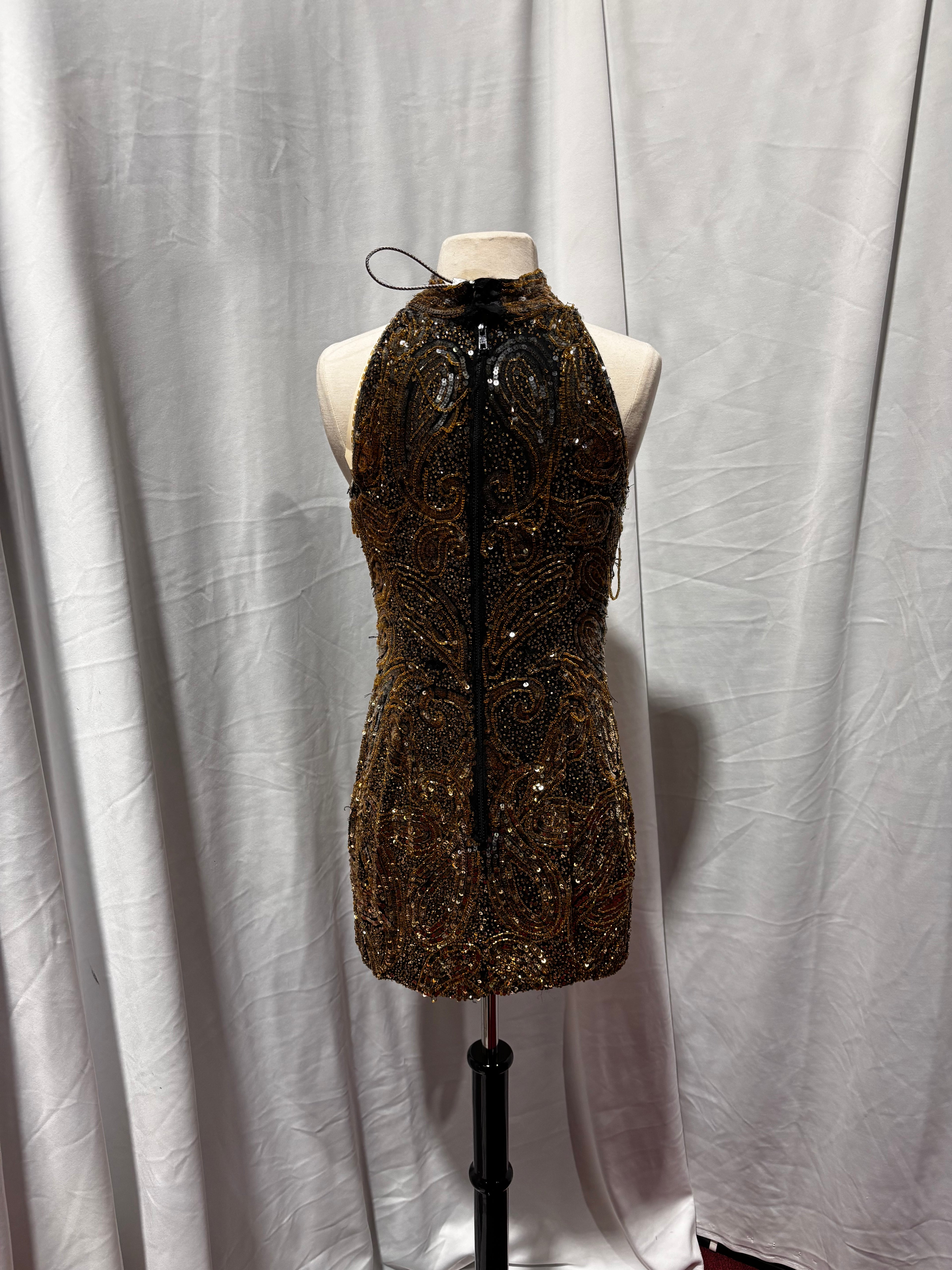 Gold Nye Dress Gold Nye Dress