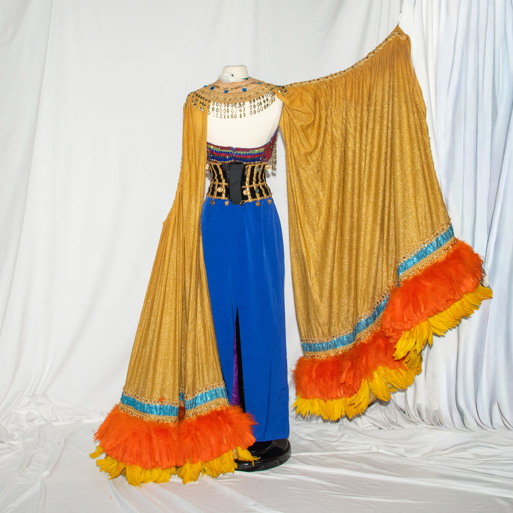 Queen of the Nile Egyptian Fantasy Costume Cape