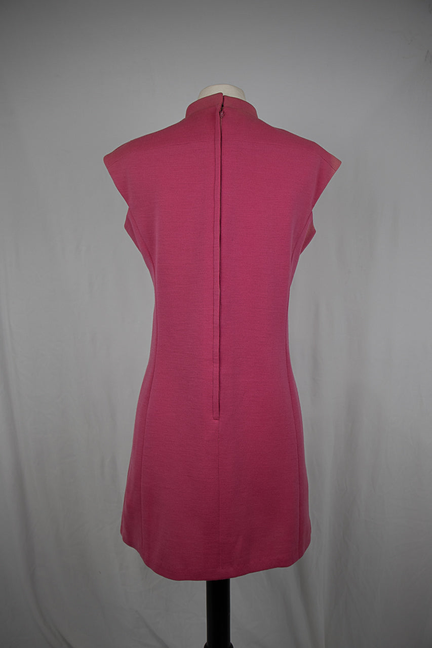 1950s Pink A-Line Dress
