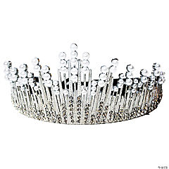 Pearl Tiara with Ribbon