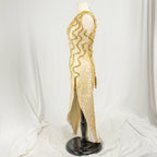Red Carpet Sequin Evening Gown