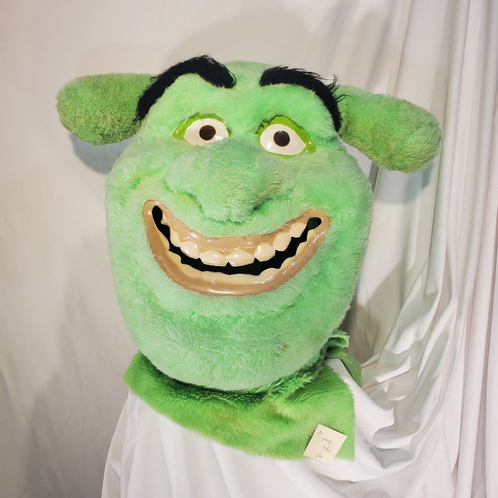 Happy Shrek Mascot Head
