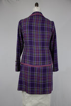 90's Clueless Plaid Suit Set
