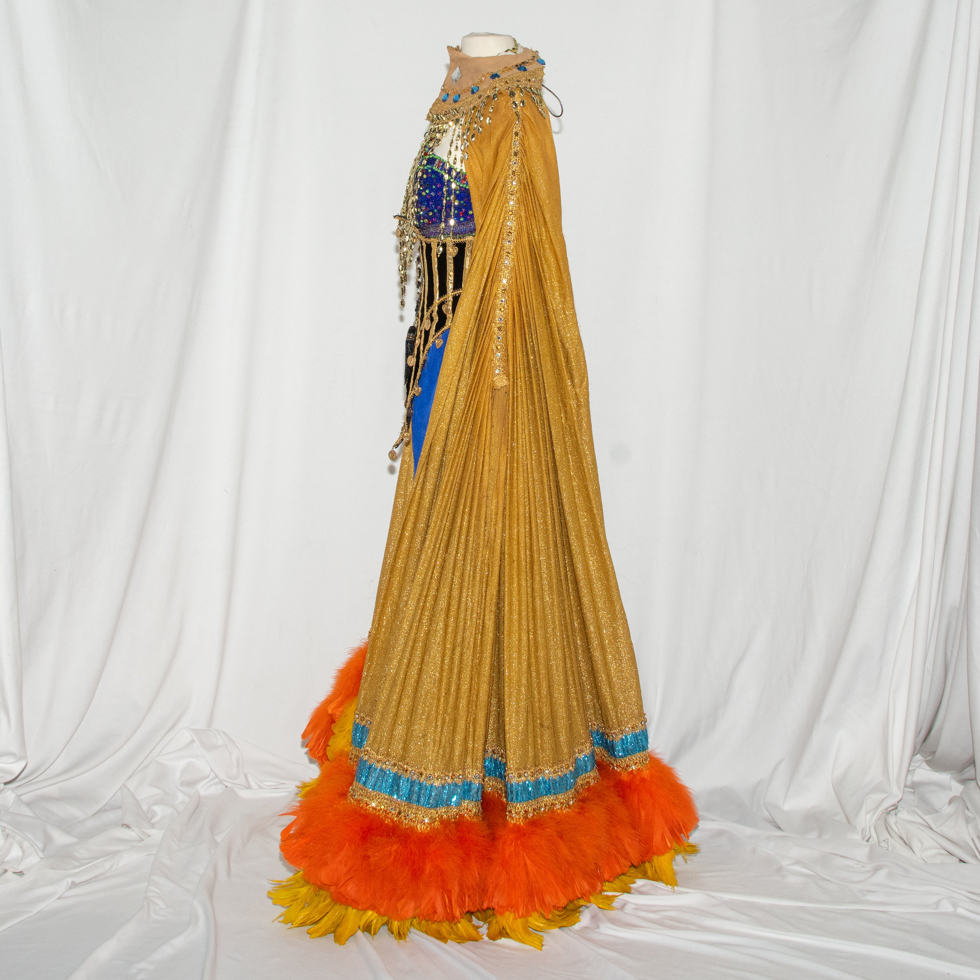Queen of the Nile Egyptian Fantasy Costume Cape