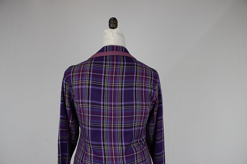 90's Clueless Plaid Suit Set
