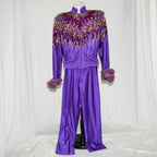 Purple Reign Sequin Jumpsuit