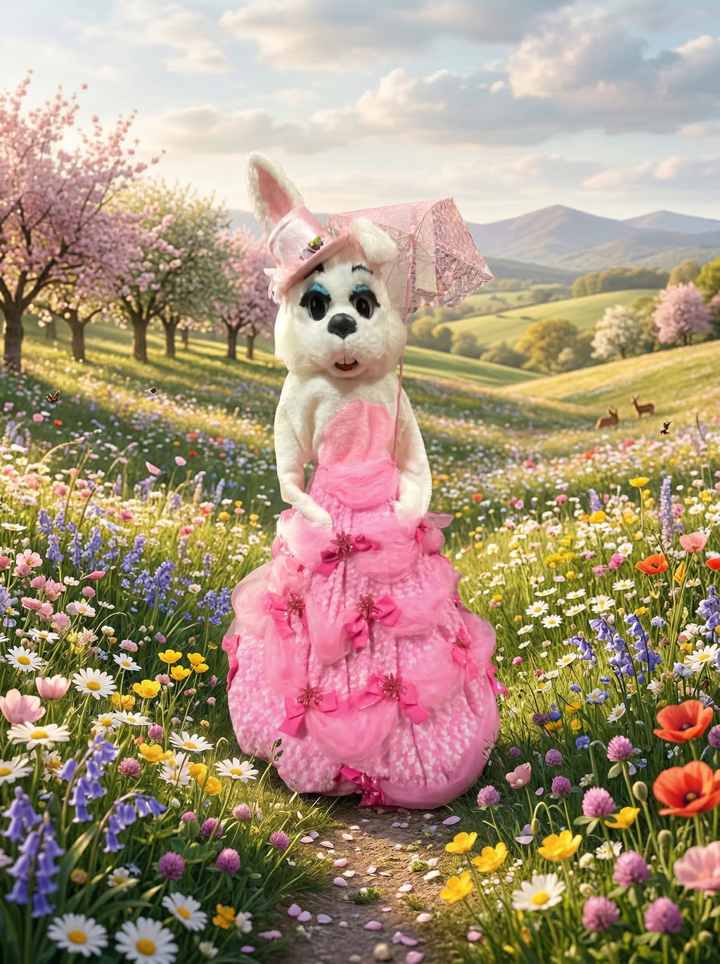 Dressed to Impress Easter Bunny