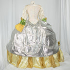 Chemise à la Reine Metallic Gown II